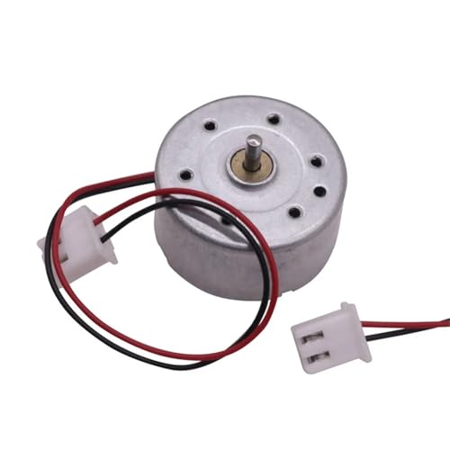 Fan Motor,Dc Motor 4 Stück Der 0,5-12 V Metall-DC-Miniatur-Lüftermotor Audiogeräte Hochwertiger Spielzeugspielmaschinen-Roboter-Messgerätemotor von SJHFKDK