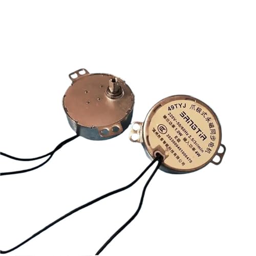 Fan Motor,Dc Motor Lüfter-Oszillationskopfmotor 49TYJ 2,5r Min Klauenpol-Permanentmagnet-Synchronmotor Bodenlüftermotor Zubehör von SJHFKDK