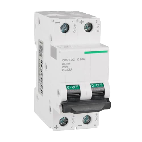 Leitungsschutzschalter,Sicherungsautomat 2P 1A 2A 3A 4A 6A 10A 16A 20A 25A 32A 40A 50A 63A DC Miniature Circuit Breaker Air Switch Overload Short Protection(63A) von SJHFKDK