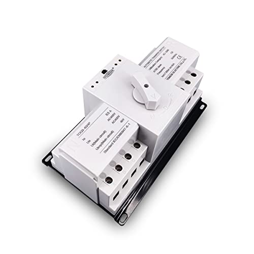 Leitungsschutzschalter,Sicherungsautomat 4P 63A 380V MCB Typ Dual Power Automatischer Übertragungsschalter Ats(2 input 1 output) von SJHFKDK
