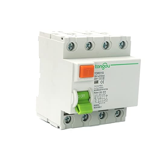 Leitungsschutzschalter,Sicherungsautomat Differentialschalterzeit Verzögerter Verzögerungstyp Elektromagnetischer Leistungsschalter(4 Pole 300 mA,16A) von SJHFKDK