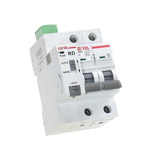 Leitungsschutzschalter,Sicherungsautomat GYM9 2P MCB With Autoreclose Device Automatic Reset Circuit Breaker Smart Home Auto Recloser(GRD9L-R-DC12V-Auto,2P-MCB-63A) von SJHFKDK