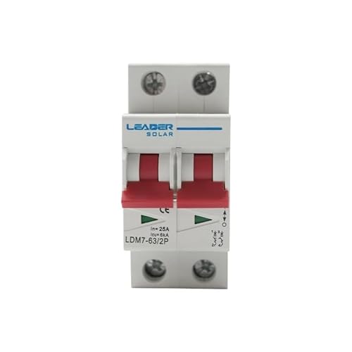 Leitungsschutzschalter,Sicherungsautomat Leistungsschalter 25a 32a 40a 50a 63a 2P 500V DC-Leistungsschalter Solarenergie Photovoltaik (PV) Solar-DC-Schalter(16a) von SJHFKDK