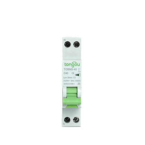 Leitungsschutzschalter,Sicherungsautomat Typ Ein 6ka 1 8mm RCBO 40A 0MA 30mA Reststromschutzschalter Mit Überstrom- Und Leckschutzdifferenz(10mA,25A) von SJHFKDK