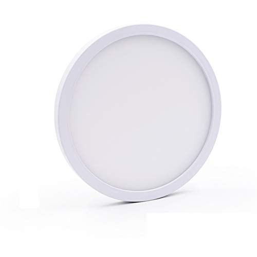SJHFKDK Deckenlampe, Deckenleuchte High Hellness Circular Panel Light 6W 9W 13W 18W 24W Surface Ceiling Light Lampe(9W,Cold) von SJHFKDK
