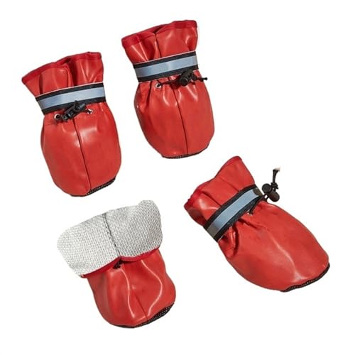 SJHFKDK Hundeschuhe Pfotenschutz Outdoor 4 Stück mittelgroße und große Hundeschuhe for draußen drinnen, mit reflektierendem Verschluss, for den Winter, warm, rutschfest, for Haustiere Welpen(D,3XL) SJHFKDK Hundeschuhe Pfotenschutz Outdoor 4 Stück mittelgroße und große Hundeschuhe for draußen drinnen, mit reflektierendem Verschluss, for den Winter, warm, rutschfest, for Haustiere Welpen(D,3XL) von SJHFKDK