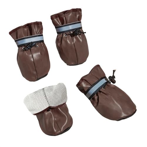 SJHFKDK Hundeschuhe Pfotenschutz Outdoor 4 Stück mittelgroße und große Hundeschuhe for draußen drinnen, mit reflektierendem Verschluss, for den Winter, warm, rutschfest, for Haustiere Welpen(B,3XL) SJHFKDK Hundeschuhe Pfotenschutz Outdoor 4 Stück mittelgroße und große Hundeschuhe for draußen drinnen, mit reflektierendem Verschluss, for den Winter, warm, rutschfest, for Haustiere Welpen(B,3XL) von SJHFKDK