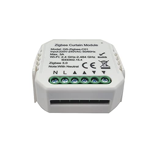 SJHFKDK Rolladenschalter, Smart Rolladenschalter Intelligenter Vorhang-Switch-Controller-Modul versteckter Verkehr Ap. P-Kontrolle SJHFKDK Rolladenschalter, Smart Rolladenschalter Intelligenter Vorhang-Switch-Controller-Modul versteckter Verkehr Ap. P-Kontrolle von SJHFKDK
