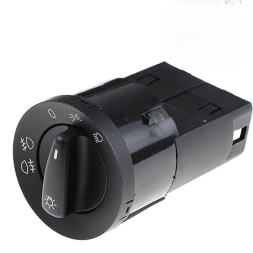 Scheinwerferschalter,Auto Lichtschalter 17 Pins Scheinwerfer Nebel Licht Schalter Passend für VW Bora 1J2 2000-2004 von SJHFKDK