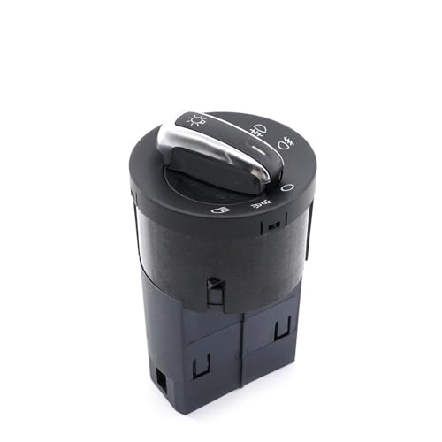 Scheinwerferschalter,Auto Lichtschalter 6RD941531G 6RD941531 Nebel Lampe Scheinwerfer Schalter Taste Passend für AUDI A4 8E B6 2002-2003 von SJHFKDK