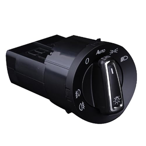 Scheinwerferschalter,Auto Lichtschalter Auto Scheinwerfer Lampe Control Schalter Licht Sensor Passend für Sharan 1995-2005 1C0941531 von SJHFKDK