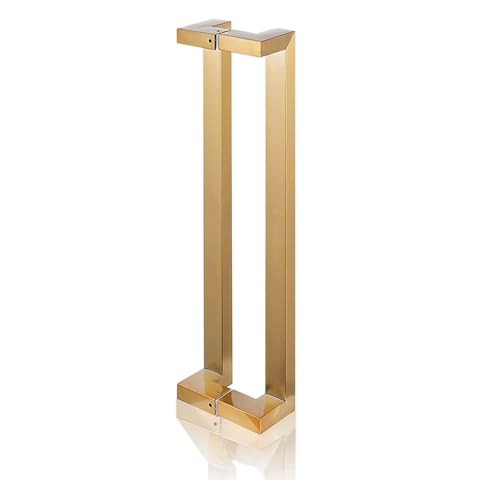 SJHPZG Doppelseitiger Scheunentorgriff aus Edelstahl, moderner Schiebetürgriff mit polierter Oberfläche für Innen- und Außentüren aus Glas, Holz und Metall SJHPZG Doppelseitiger Scheunentorgriff aus Edelstahl, moderner Schiebetürgriff mit polierter Oberfläche für Innen- und Außentüren aus Glas, Holz und Metall von SJHPZG