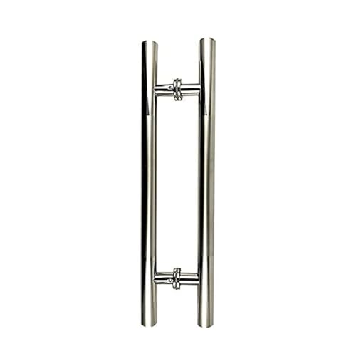 SJHPZG Türgriffset aus Edelstahl 304, dicke gebürstete Push-Pull-Türgriffe for kommerzielle Glas- und Holztüren(25x300x200mm) von SJHPZG