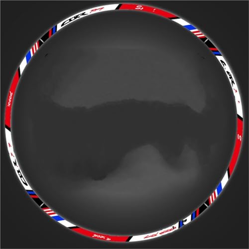 SJHYLL Motorrad-Aufkleber Reflektierende Motorradzubehör Radaufkleber Nabenaufkleber Felgenstreifenband Für CBR1000RR/CBR600RR/500/300/CBR250RR Radaufkleber SJHYLL Motorrad-Aufkleber Reflektierende Motorradzubehör Radaufkleber Nabenaufkleber Felgenstreifenband Für CBR1000RR/CBR600RR/500/300/CBR250RR Radaufkleber von SJHYLL
