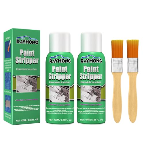 Rayhong Paint Stripper, Efficient Paint Stripper, Lackentferner für Metall Lackabbeizer Motorlackentferner, Professionelles Lackentfernungswerkzeug für Metall, Auto, Holz (2 PCS) von SJIESOG