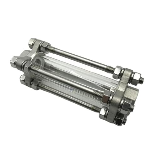 2 "DN50 Innengewinde Fluss Edelstahl 304 Schauglas Wasser Öl von SJJBVPYX