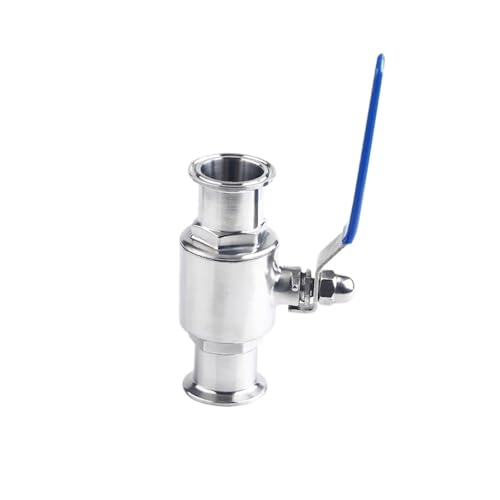 2 "Edelstahl 316L Gerade Clamp OD 64MM Ball Ventil Wasser Öl von SJJBVPYX