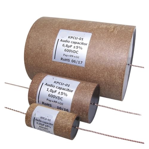 SJJBVPYX 1 Stück KPCU-1 Serie Kupferfolie Ölbad Papierröhrenkondensator Audiokondensator(4.7UF 600V) von SJJBVPYX