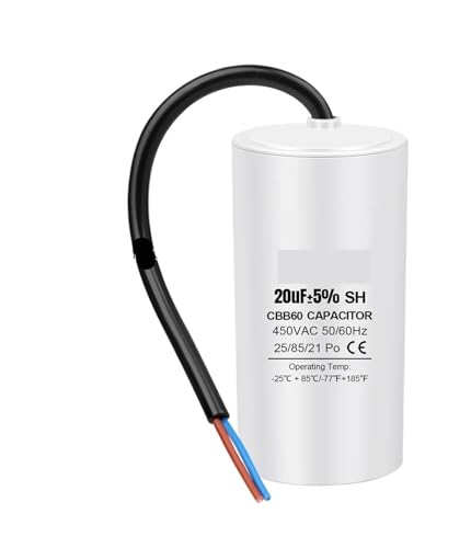 SJJBVPYX 1 Stücke CBB60 Ausgangskondensator 3uF ~ 80uF Motorkondensator 50 / 60Hz 450VAC(45uF 50x100mm) von SJJBVPYX