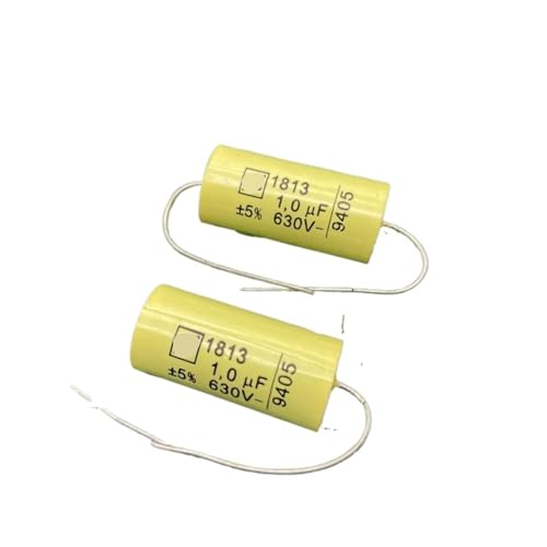 SJJBVPYX 2 STÜCKE 1813 630 V 0,1 UF 0,22 UF 0,33 UF 0,47 UF 1 UF 400 V 2,2 UF 250 V 3,3 UF 4,7 UF 2,2 UF Audio-Filmkondensator(4.7UF 250V) von SJJBVPYX