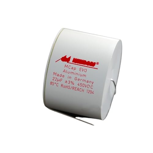 SJJBVPYX 2 Stück Audiokondensator der Aluminium-Serie Frequenzteiler-Kondensator(1.8UF 450V) von SJJBVPYX