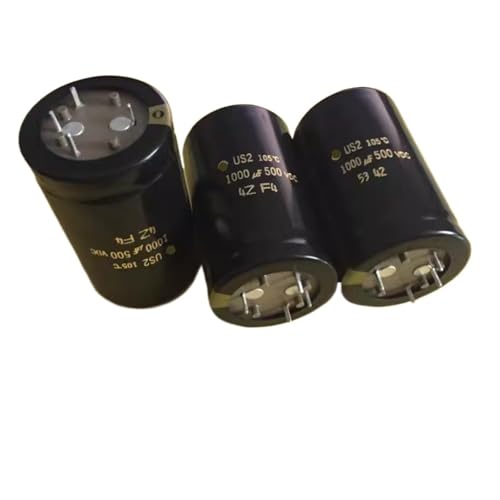 SJJBVPYX 2 Stück US2 1000UF 500V Filter-Elektrolytkondensator 46x75mm von SJJBVPYX
