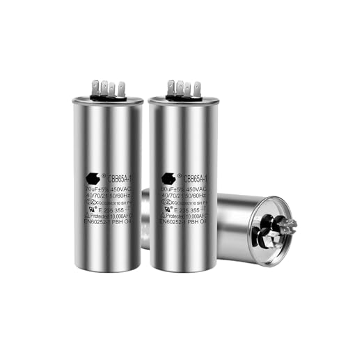 SJJBVPYX 2 Stücke CBB65 Motorkondensator Startkondensator 450 V AC 5 UF 6 UF 15 uF 20 uF 25 uF 30 uF 35 uF 40 uF 45 uF 50 uF(35UF) von SJJBVPYX