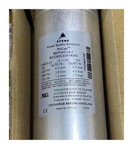SJJBVPYX MKP400-I-4.2 B32340C4051A000 86,3UF 400V 380V 230V Dünnschichtkondensator von SJJBVPYX