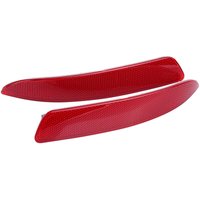 Sjlerst - 1 Paar linker und rechter hinterer Stofngerreflektor Aufkleber fr E70 X5 2007-2013 63217158949 63217158950 von SJLERST