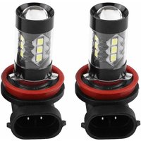 2 Stück H11 H8 12 v 24 v 80 w Auto Hochleistungs-helle LED-Nebel-Tageslichtbirnen - Sjlerst von SJLERST