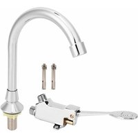 Bad Waschbecken Wasserhahn Set, Fupedal Wasserhahn Kit, Touchless Bodenmontage Fuschalter Wasserhahn fr zu Hause/Schule/ffentlichen Orten - Sjlerst Bad Waschbecken Wasserhahn Set, Fupedal Wasserhahn Kit, Touchless Bodenmontage Fuschalter Wasserhahn fr zu Hause/Schule/ffentlichen Orten - Sjlerst von SJLERST