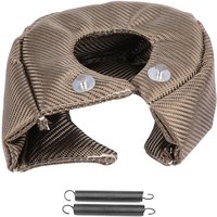 Sjlerst - Ej.Life Turbo Hitzeschutz, Turbo Decke Hitzeschutz Abdeckung Barriere Turbolader Abdeckung Wrap für T3 Turbolader(T3) von SJLERST