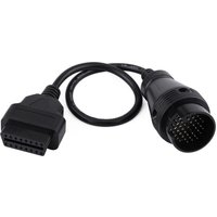 Eosnow 38 Pin bis 16 Pin Diagnosekabel, ABS -Kunststoff -OBD -II -Steckerkabel für weibliche Schnittstellenersatzmercedes Benz Eosnow 38 Pin bis 16 Pin Diagnosekabel, ABS -Kunststoff -OBD -II -Steckerkabel für weibliche Schnittstellenersatzmercedes Benz von SJLERST