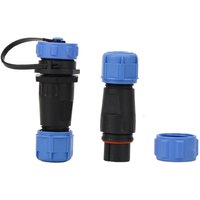 Sjlerst - Eosnow Wasserdichter SP13-Drahtverbinder, Luftfahrt-Rundsteckverbinder, 4-adrig, männlich, weiblich Sjlerst - Eosnow Wasserdichter SP13-Drahtverbinder, Luftfahrt-Rundsteckverbinder, 4-adrig, männlich, weiblich von SJLERST