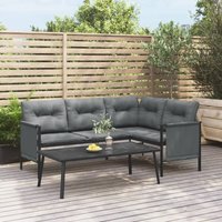 Maison Exclusive Garten Couchtisch Anthrazit 110x55x35cm Stahl Maison Exclusive Garten Couchtisch Anthrazit 110x55x35cm Stahl von SJLERST