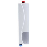 Sjlerst - Durchlauferhitzer, 220 v 3000 w Mini Elektrischer Durchlauferhitzer Badezimmer Kche Waschen EU-Stecker(Weier kleiner Kchenschatz) von SJLERST