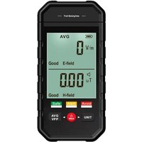 Sjlerst - Geigerzähler, elektromagnetischer Feldstrahlungsdetektor mit hintergrundbeleuchtetem LCD-Display, automatischem Alarm, tragbarer EMF-Tester von SJLERST