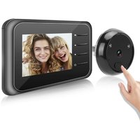 Kabellose Digitale Video-Trklingel, Trspion-Kamera mit 2,4-Zoll-LCD-Monitor, Cat-Eye-Kamera mit Elektronischer berwachung, 90-Weitwinkel-HD-Objektiv, von SJLERST