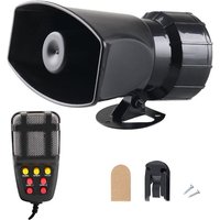 Sjlerst - Kabelloser 7-Töne-Lautsprecher, Alarmhupe für 12-V-Autos, LKWs, Boote von SJLERST