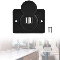 Sjlerst - Suuonee Dual usb Autoladegerät, 3.1A Auto Dual Black abs USB-Anschluss Ladegerät Steckdose 12V led Wasserdicht Sjlerst - Suuonee Dual usb Autoladegerät, 3.1A Auto Dual Black abs USB-Anschluss Ladegerät Steckdose 12V led Wasserdicht von SJLERST