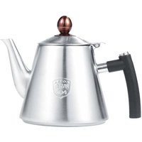 Gabrielle Kaffee-Teekanne, 1,2 l, Edelstahl-Wasserkocher, hitzebeständig, mattierter Griff von SJLERST