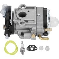 Vergaser, 33CC 36CC Freischneider Vergaser Ersatz für Vergaser aus Aluminiummaterial Vergaser-Dichtungssatz, für Weedeater 1E34F 1E36F TU26 TL26 von SJLERST