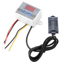 Sjlerst - XH-W3005 Digital lcd Hygrometer Schalter Controller Feuchtesensor Hohe Genauigkeit 099% rh 12 v / 24 v / 220 v (Optional)(220V) von SJLERST