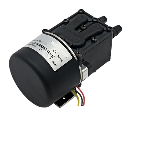 1,6 l/min KDLP1200 Membran-Flüssigkeitspumpe 12 V 24 V bürstenloser Motor selbstansaugende Pumpe Tintenstrahl-Flüssigkeitsdruck 0,pa(KDLP1200-E-12B) von SJLOYNWQ