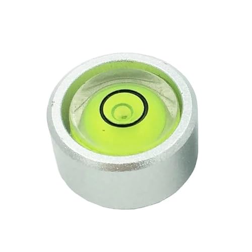 1 Stück Wasserwaage Libelle Durchmesser 13mm bis 30mm mit Schrauben M5 M6 M10 1/4 3/8 Zoll Nivellierwerkzeug mit Getriebe(D20-M6G) von SJLOYNWQ