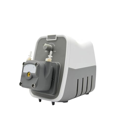100~200 ml/min KCP200 Schlauchpumpe 24 V Gleichstrommotor kleiner Durchfluss einstellbare Durchflussdosierpumpe BPT 3,2 * 6,4 mm(Us) von SJLOYNWQ