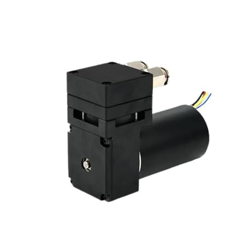 12L/min KZP12 Membran-Vakuumpumpe 12V 24V Überdruck 0,35Mpa Saugpumpe PWM-Steuerung(B24 with silencer) von SJLOYNWQ
