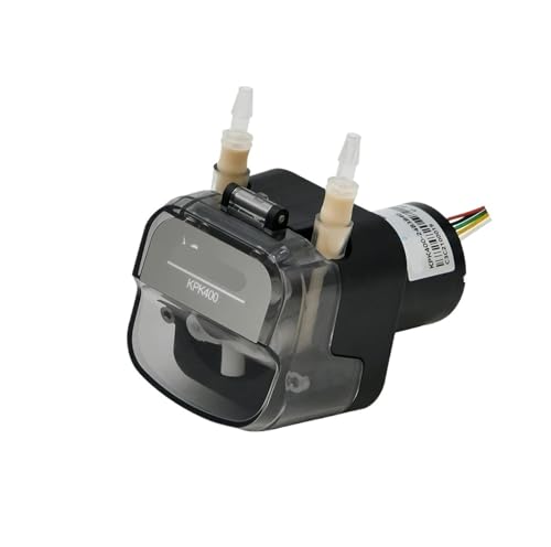 400 ml/min KPK400 Schlauchpumpe mit großem Durchfluss, 12 V 24 V, bürstenloser Motor, selbstansaugende Pumpe, BPT-Labor(KPK400-12B3B25-12V) von SJLOYNWQ