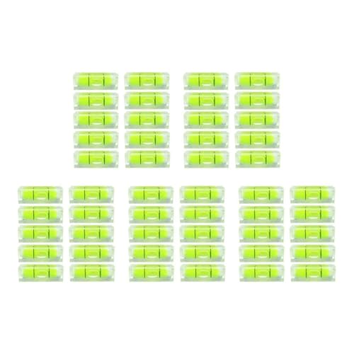 50 Mini-Wasserwaagen 10x10x29mm quadratisch von SJLOYNWQ