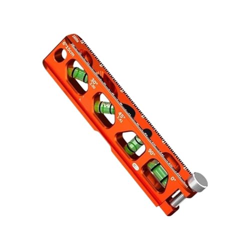 B46F Dual Skala Kalibrierung Werkzeug 4 Blase Flaschen V-nut Basis Solide Aluminium Legierung(B46F1SA204086-OR-6IN) von SJLOYNWQ